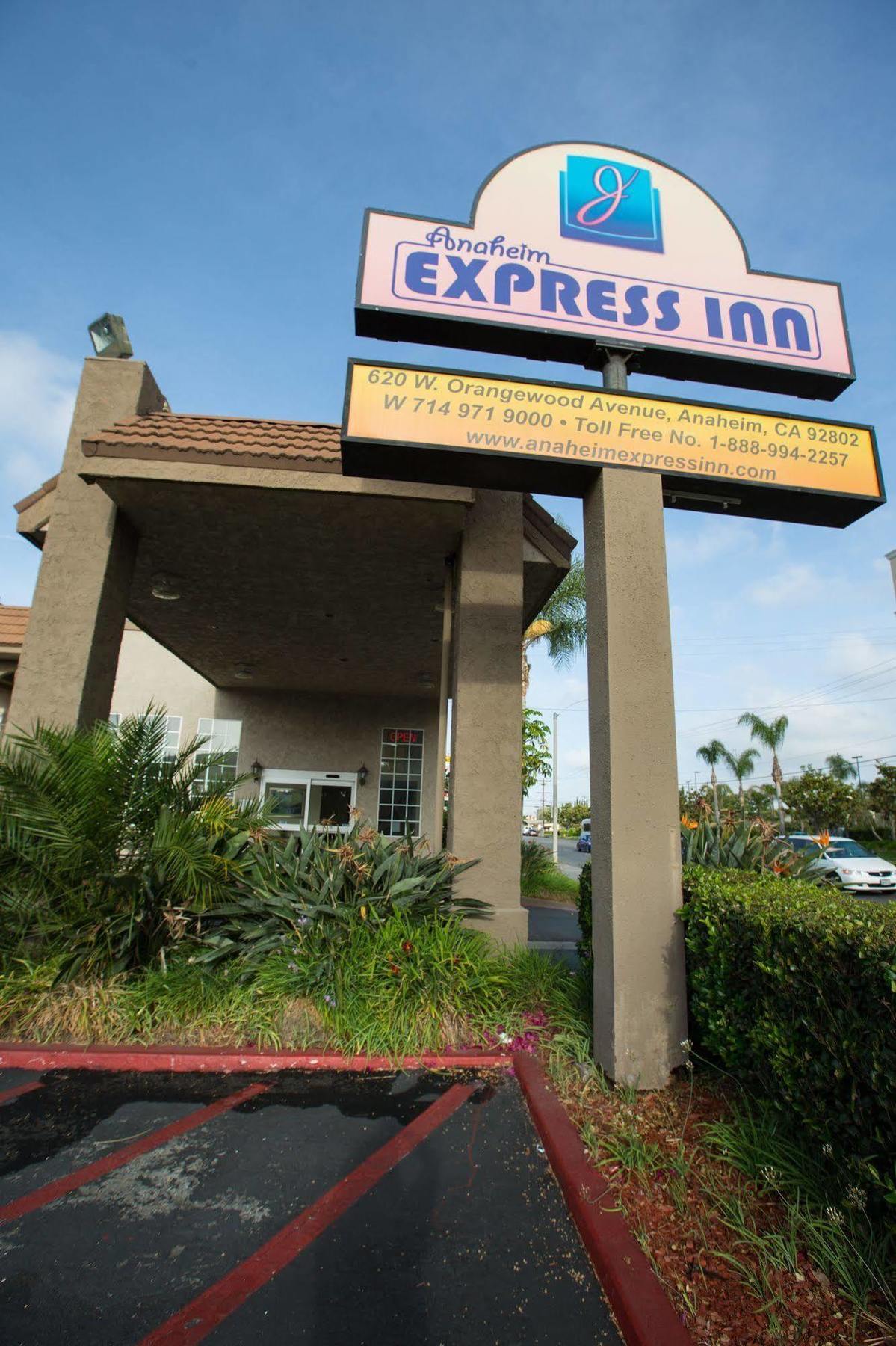 Anaheim Express Inn Maingate Exterior foto